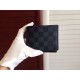 Fake Louis Vuitton Damier Graphite Canvas Multiple Wallet N62663 Replica Replica Louis Vuitton Damier Graphite Canvas Multiple Wallet N62663