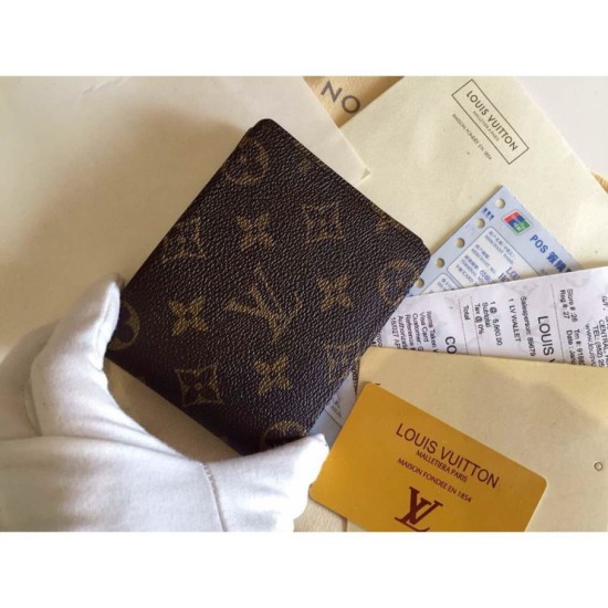 Fake Louis Vuitton Monogram Canvas Multiple Wallet M60895 Replica Replica Louis Vuitton Monogram Canvas Multiple Wallet M60895