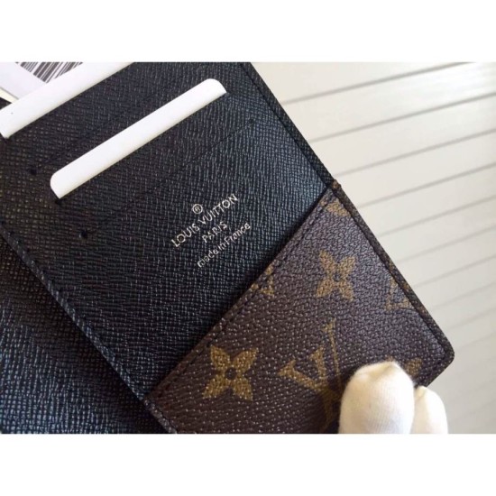 Fake Louis Vuitton Monogram Macassar Canvas Tanon Wallets M93800 Replica Fake Louis Vuitton Monogram Macassar Canvas Tanon Wallets M93800 Replica