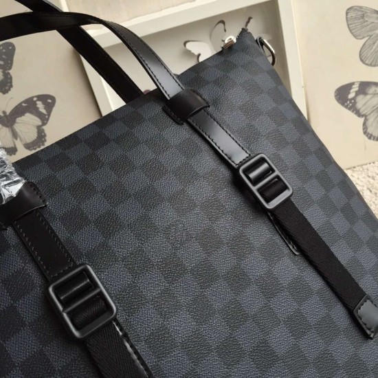 Replica Louis Vuitton Skyline Tote Damier Graphite N41456 Fake Louis Vuitton Skyline Tote Damier Graphite N41456 Replica