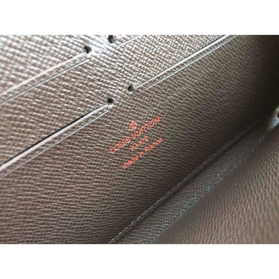 Replica Louis Vuitton Zippy Wallet Damier Ebene Canvas Canvas N60015 Fake Louis Vuitton Zippy Wallet Damier Ebene Canvas Canvas N60015 Replica