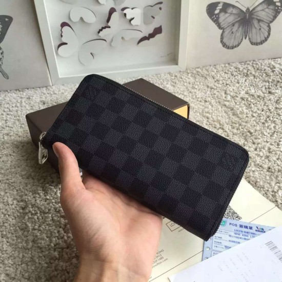 Replica Louis Vuitton Zippy Wallet Vertical Damier Graphite N63095 Fake Louis Vuitton Zippy Wallet Vertical Damier Graphite N63095 Replica