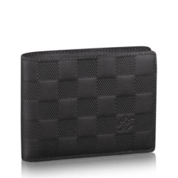 Replica Louis Vuitton  Multiple Wallet Damier Infini N63124