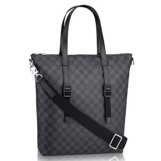 Replica Louis Vuitton Skyline Tote Damier Graphite N41456 Fake Louis Vuitton Skyline Tote Damier Graphite N41456 Replica
