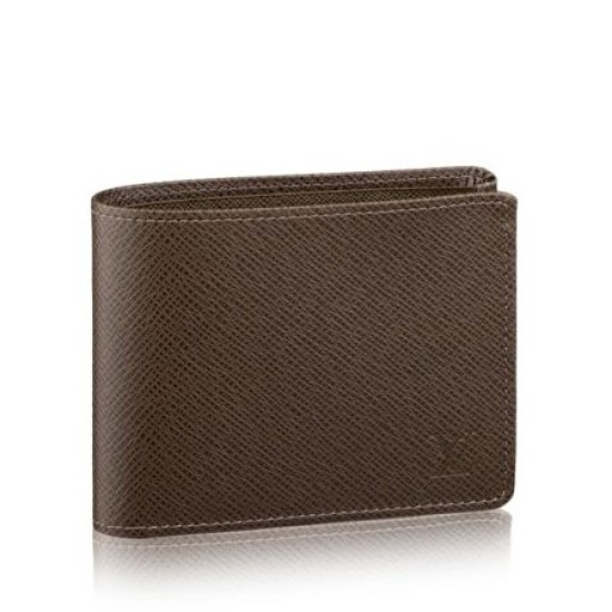 Fake Louis Vuitton Taiga Leather Multiple Wallet M30958 Replica Replica Louis Vuitton Taiga Leather Multiple Wallet M30958