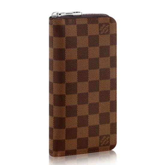 Fake Louis Vuitton Zippy Wallet Vertical Damier Ebene Canvas N61207 Replica Replica Louis Vuitton Zippy Wallet Vertical Damier Ebene Canvas N61207
