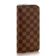 Fake Louis Vuitton Zippy Wallet Vertical Damier Ebene Canvas N61207 Replica Replica Louis Vuitton Zippy Wallet Vertical Damier Ebene Canvas N61207