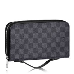Replica Louis Vuitton  Zippy XL Wallet Damier Graphite N41503