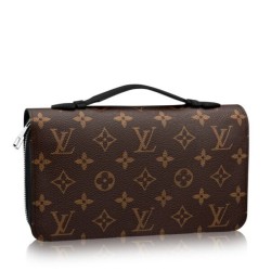 Replica Louis Vuitton  Zippy XL Wallet Monogram Macassar M61506