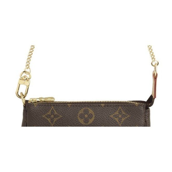 Replica Louis Vuitton Mini Pochette Monogram Canvas M58009 Replica Louis Vuitton Mini Pochette Monogram Canvas M58009