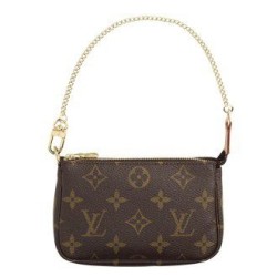 Replica Louis Vuitton  Mini Pochette Monogram Canvas M58009