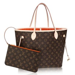 Fake Louis Vuitton  Neverfull MM Monogram Canvas M41388 Replica