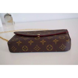 Replica Louis Vuitton  Felicie Chain Wallet Monogram M61276