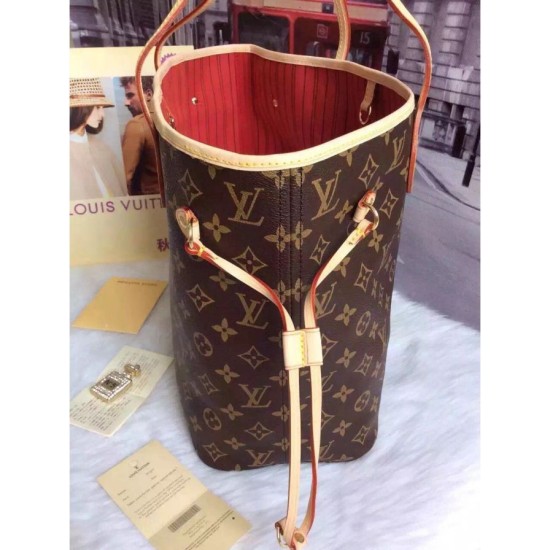 Replica Louis Vuitton Neverfull MM Monogram Canvas M41177 Replica Louis Vuitton Neverfull MM Monogram Canvas M41177