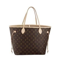 Fake Louis Vuitton  Neverfull MM Monogram Canvas M40156 Replica