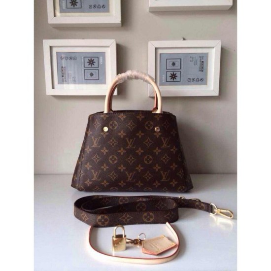 Replica Louis Vuitton  Montaigne BB Monogram Canvas M41055