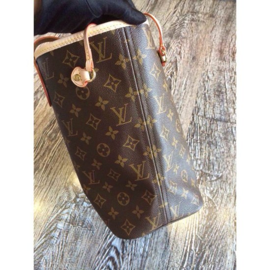 Replica Louis Vuitton  Neverfull MM Monogram Canvas M40995 Beige