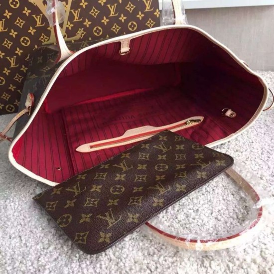 Replica Louis Vuitton Neverfull MM Monogram Canvas M40996 Fuchsia Fake Louis Vuitton Neverfull MM Monogram Canvas M40996 Fuchsia Replica