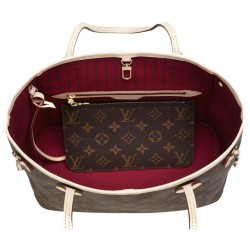 Replica Louis Vuitton  Neverfull PM Monogram Canvas M41001 Fuchsia