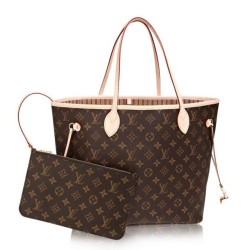 Replica Louis Vuitton  Neverfull MM Monogram Canvas M40995 Beige