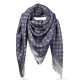Replica Louis Vuitton Blue Monogram Denim Shawl M71376 Fake Louis Vuitton Blue Monogram Denim Shawl M71376 Replica