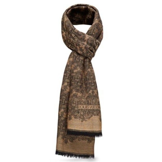 Replica Louis Vuitton Camel Rope Stole MP1592 Replica Louis Vuitton Camel Rope Stole MP1592
