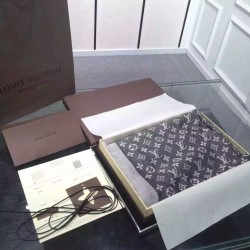 Replica Louis Vuitton Black Monogram Denim Shawl M71378 Replica Louis Vuitton Black Monogram Denim Shawl M71378