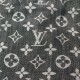 Replica Louis Vuitton Black Monogram Denim Shawl M71378 Replica Louis Vuitton Black Monogram Denim Shawl M71378