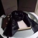 Replica Louis Vuitton  Black Monogram Shine Shawl M72252