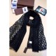 Replica Louis Vuitton  Black Monogram So Glitter Stole M73938