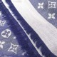 Replica Louis Vuitton Blue Monogram Denim Shawl M71376 Fake Louis Vuitton Blue Monogram Denim Shawl M71376 Replica