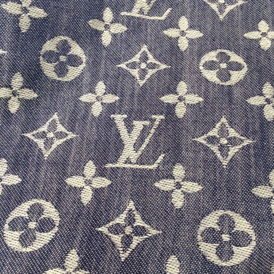 Replica Louis Vuitton Blue Monogram Denim Shawl M71376 Fake Louis Vuitton Blue Monogram Denim Shawl M71376 Replica