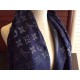 Fake Louis Vuitton Blue Monogram Shawl M72412 Replica Replica Louis Vuitton Blue Monogram Shawl M72412