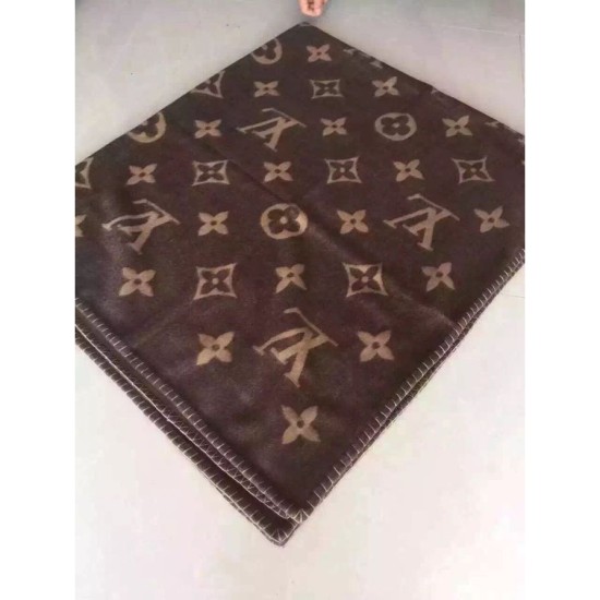 Replica Louis Vuitton Brown Monogram Blanket M75548 Replica Louis Vuitton Brown Monogram Blanket M75548