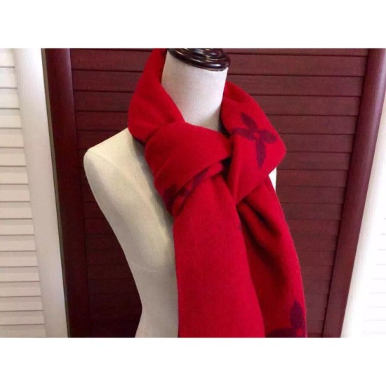 Fake Louis Vuitton  Cherry Reykjavik Scarf M75505 Replica
