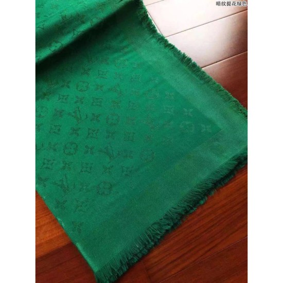 Replica Louis Vuitton Green Monogram Shawl M75498 Replica Louis Vuitton Green Monogram Shawl M75498