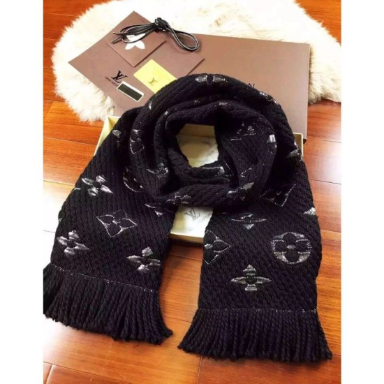 Replica Louis Vuitton Logomania Shine Scarf M75833 Fake Louis Vuitton Logomania Shine Scarf M75833 Replica