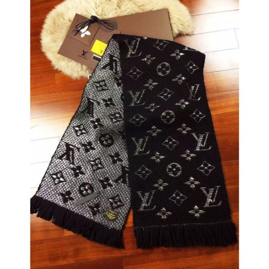 Replica Louis Vuitton Logomania Shine Scarf M75833 Fake Louis Vuitton Logomania Shine Scarf M75833 Replica