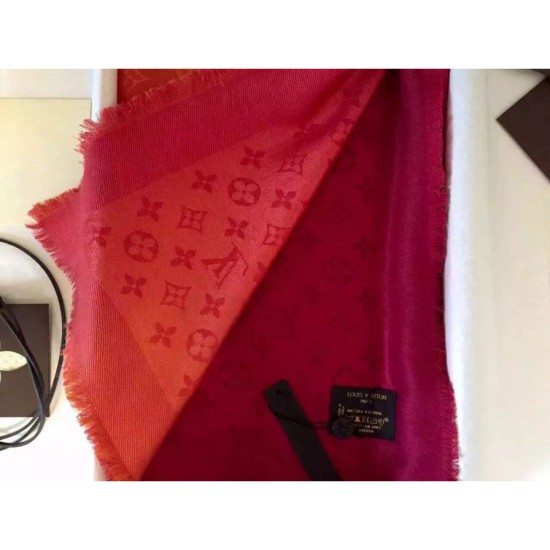 Fake Louis Vuitton Monogram Sunrise Shawl M74012 Replica Replica Louis Vuitton Monogram Sunrise Shawl M74012
