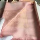 Replica Louis Vuitton  Peach Monogram Shine Shawl M75086