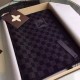 Replica Louis Vuitton  Petit Damier Graphite Scarf NM M74200