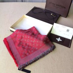 Fake Louis Vuitton Ruby Monogram Rainbow Shawl M75748 Replica Replica Louis Vuitton Ruby Monogram Rainbow Shawl M75748