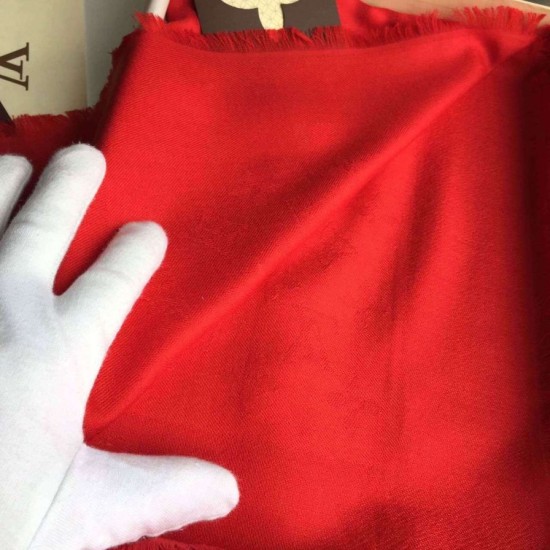 Replica Louis Vuitton Vermillon Monogram Shawl M74025 Fake Louis Vuitton Vermillon Monogram Shawl M74025 Replica