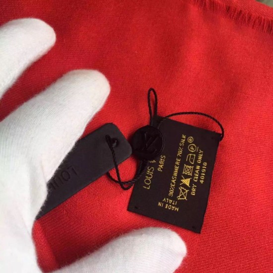 Replica Louis Vuitton Vermillon Monogram Shawl M74025 Fake Louis Vuitton Vermillon Monogram Shawl M74025 Replica