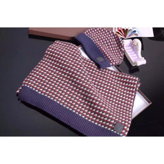 Replica Louis Vuitton Wallpaper Scarf And Hat M75371 Replica Louis Vuitton Wallpaper Scarf And Hat M75371