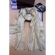 Fake Louis Vuitton  White Monogram So Glitter Stole M73939 Replica