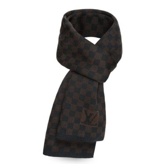 Fake Louis Vuitton  Petit Damier Ebene Canvas Scarf NM M74199 Replica