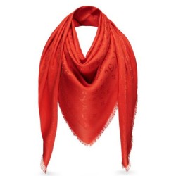 Fake Louis Vuitton  Vermillon Monogram Shawl M74025 Replica