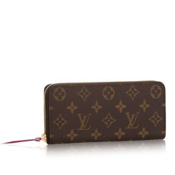 Replica Louis Vuitton  Clemence Wallet Monogram M60742