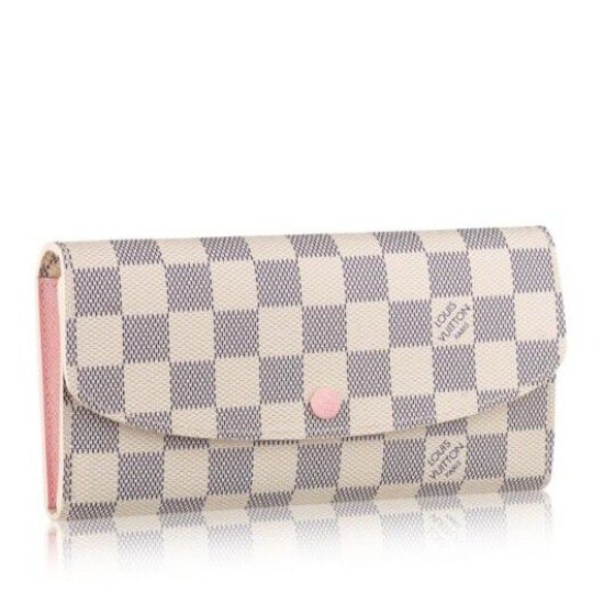 Replica Louis Vuitton Emilie Wallet Damier Azur Canvas N41625 Fake Louis Vuitton Emilie Wallet Damier Azur Canvas N41625 Replica